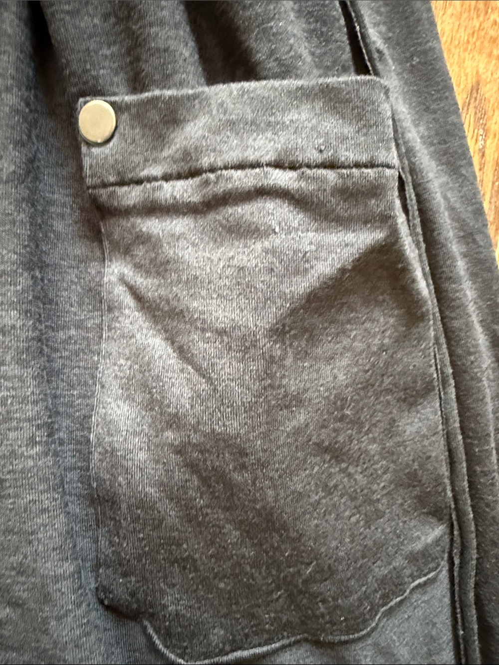 Vuori Ponte Black Heather Zip Hoodie, size medium - Picture 11 of 11